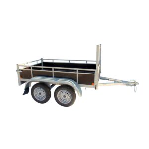 Remorque 225x132 cm double essieux