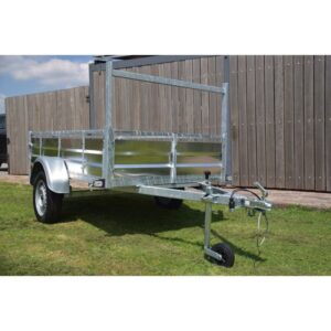 Remorque simple essieu 225x132 cm