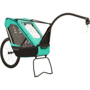 Remorque vélo charge 200 kg​ - Singletrailer II Sport - caribbean green